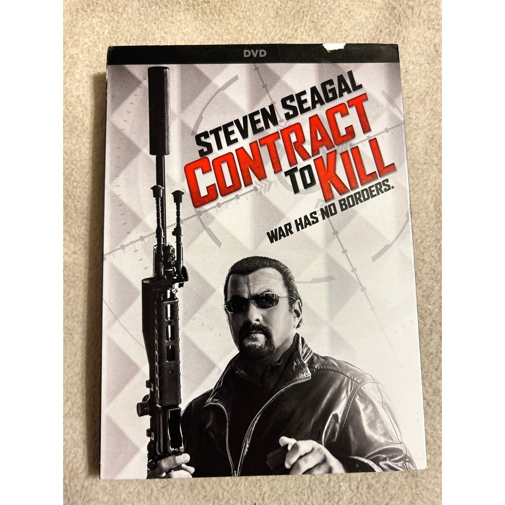 Contract to Kill DVD 2017 Steven Seagal Action Thriller Lionsgate‎ Special